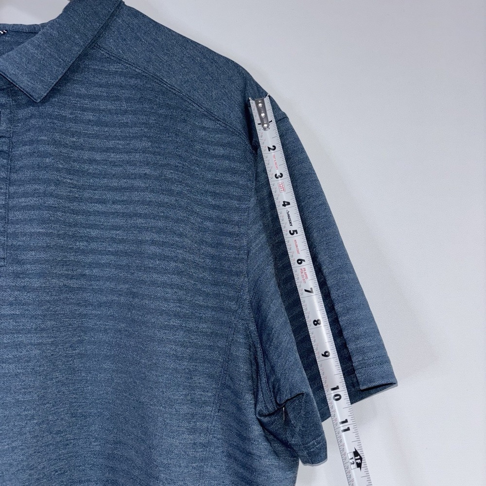 KÜHL Performance Polo Shirt Blue Outdoor Hiking Short Sleeve XL Men - Picture 5 of 7